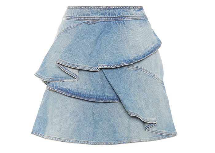 Best Mini Denim Skirts: Isabel Marant Denim Mini Skirt