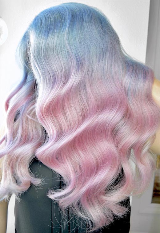 How to Dye Hair Mother-of-Pearl Hair Color