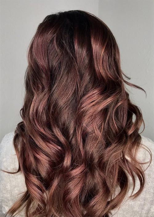 Rose Brown Hair Trend: 23 Magical Rose Brown Hair Colors to Try