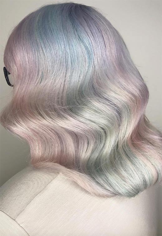 Mother-of-Pearl Hair Trend: Pearl Hair Color Ideas