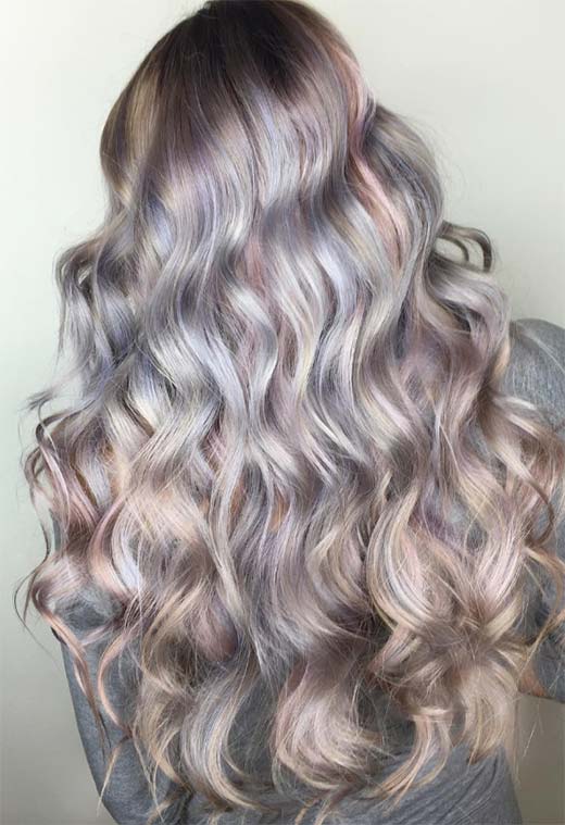 Mother-of-Pearl Hair Trend: Pearl Hair Color Ideas