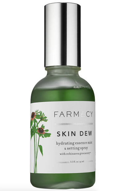 Best Korean Facial Essences: Farmacy Skin Dew Hydrating Essence Mist & Setting Spray