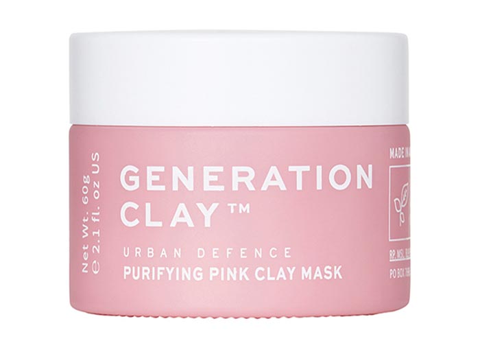 Best Bentonite Clay Masks: Generation Clay Urban Defense Purifying Pink Clay Mask