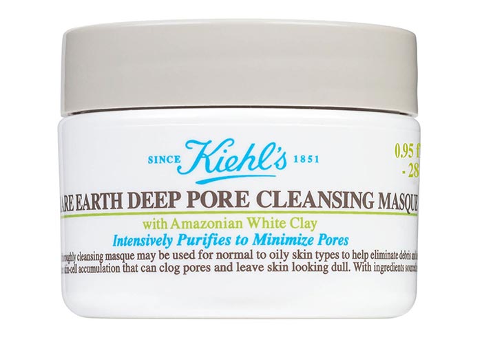 Best Bentonite Clay Masks: Kiehl’s Since 1851 'Rare Earth' Deep Pore Cleansing Masque