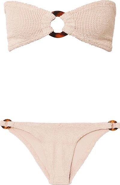 Best Bikinis for Women: Hunza G Two-Piece Swimsuit