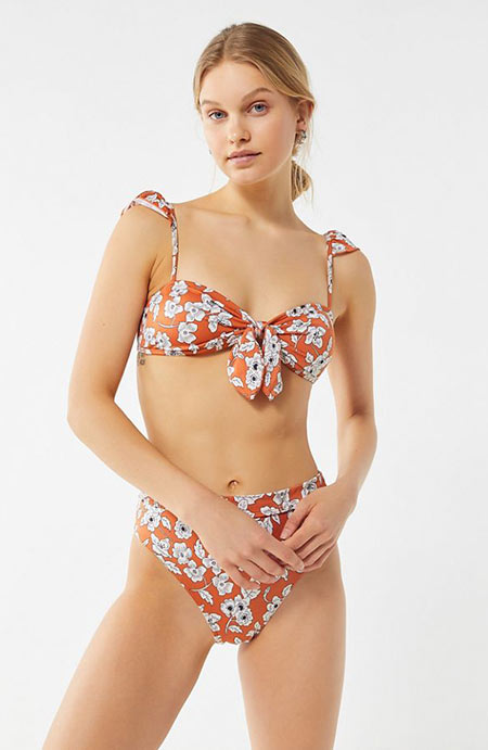 Best Bikinis for Women: Urban Outfitters Two-Piece Swimsuit