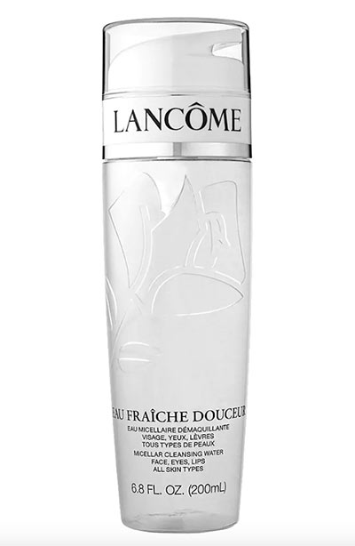 Best Cleansing Micellar Waters: Lancôme Eau Fraîche Douceur Micellar Cleansing Water Face, Eyes, Lips