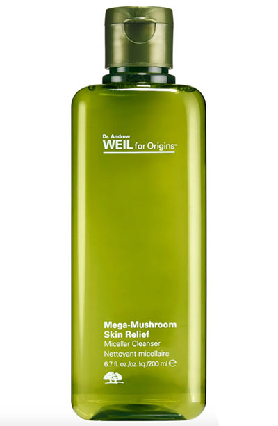 Best Cleansing Micellar Waters: Origins Mega-Mushroom Skin Relief Micellar Cleanser