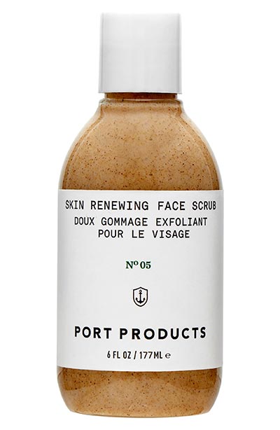 Best Face Scrubs & Exfoliators: Port Products Skin Renewing Face Scrub