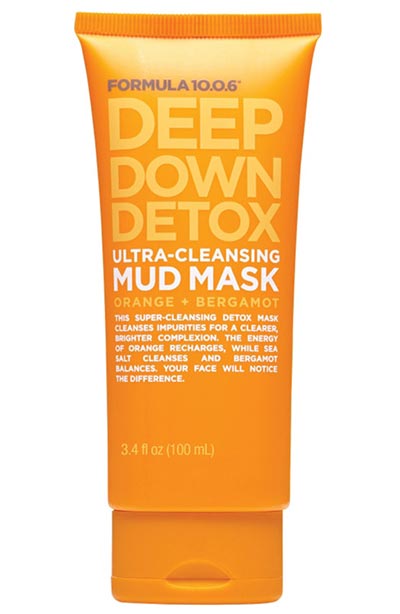 Best Facial Mud Masks: Formula 10.0.6 Deep Down Detox Ultra Cleansing Mud Mask