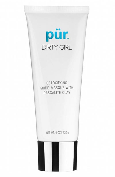 Best Facial Mud Masks: PÜR Dirty Girl Detoxifying Mud Masque With Pascalite Clay
