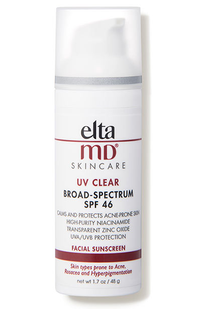 Best Lactic Acid Products for Skin Care: EltaMD UV Clear Broad-Spectrum SPF 46
