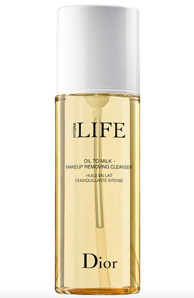 Best Makeup Removers: Dior Hydra Life Oil To Milk Makeup Removing Cleanser