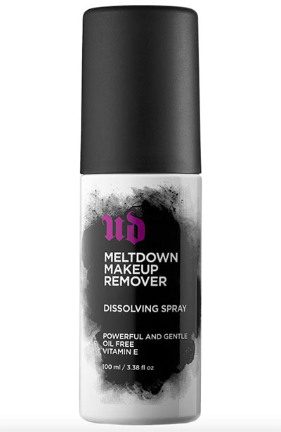 Best Makeup Removers: Urban Decay Meltdown Makeup Remover Dissolving Spray