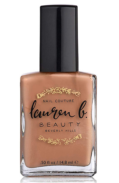 Best Nude Nail Polishes Colors: Lauren B Beauty Nude Collection Nail Lacquer in Nude No 3