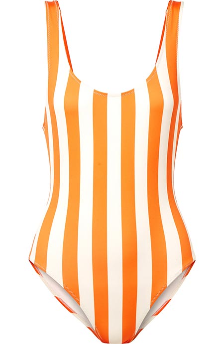 One-Piece Swimsuits for Women: Solid & Striped One-Piece Swimsuit