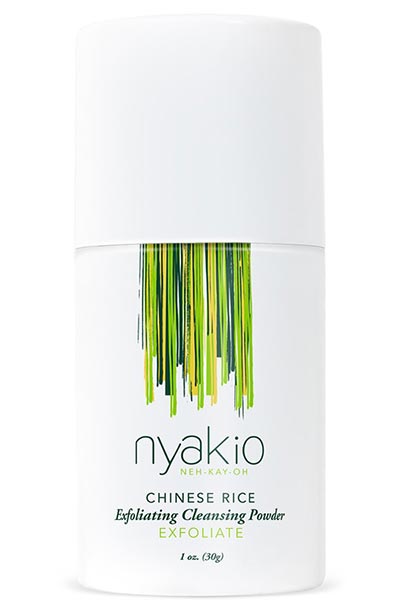 Best Powder Cleansers & Dry Scrubs: Nyakio Chinese Rice Exfoliating Cleansing Powder