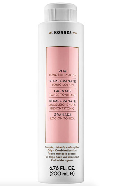 Best Witch Hazel Toners & Other Skin Products: Korres Pomegranate Tonic Lotion