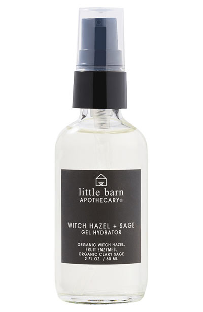 Best Witch Hazel Toners & Other Skin Products: Little Barn Apothecary Witch Hazel + Sage Gel Hydrator