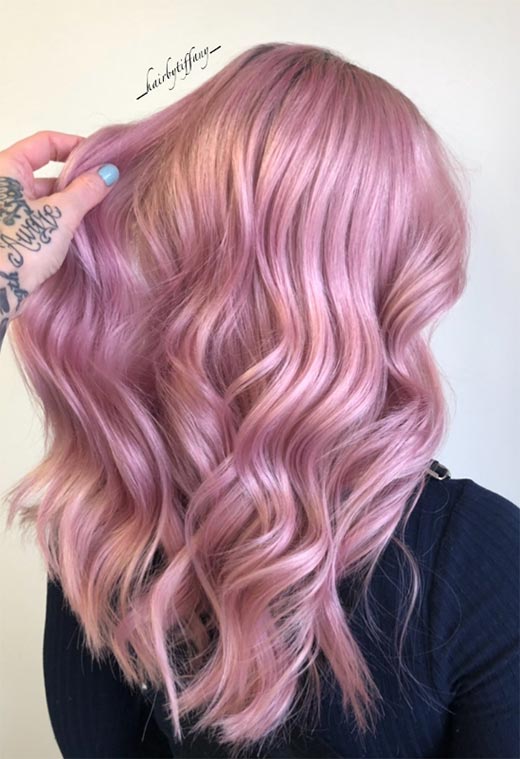 Maintaining Pink Hair Color