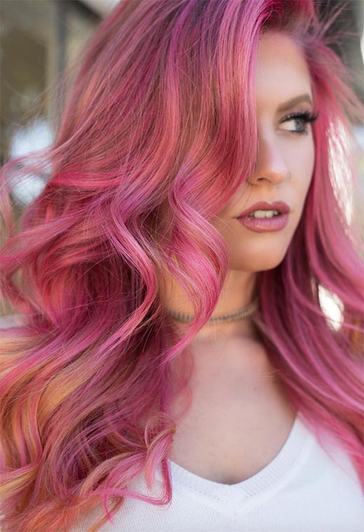 Pink Hair Colors Ideas: Tips for Dyeing Hair Pink