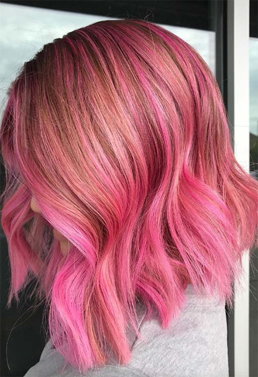 How to Dye Your Hair Pink