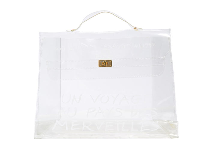 PVC Plastic Clear Bags & Purses: Hermes Transparent Bag