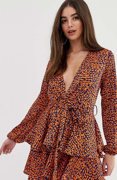 Animal/ Leopard Print Dresses: ASOS Leopard Print Dress