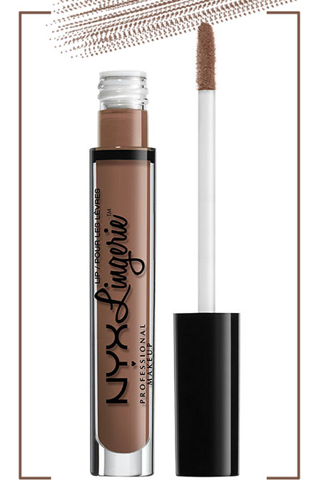 Best NYX Lipsticks Colors: NYX Lip Lingerie Liquid Lipstick in Honeymoon