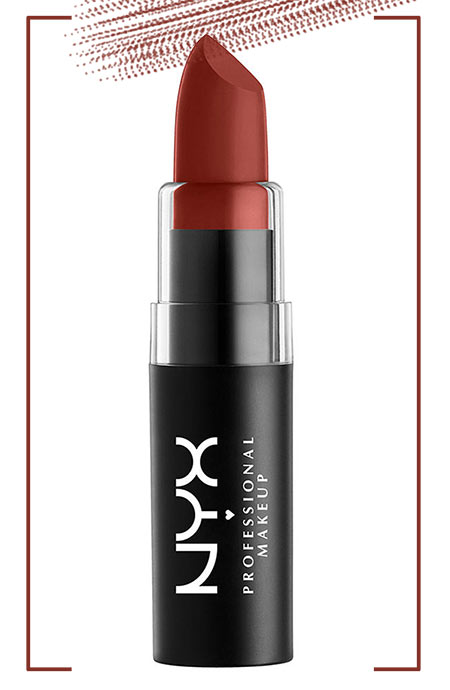 Best NYX Lipsticks Colors: NYX Matte Lipstick in Crazed