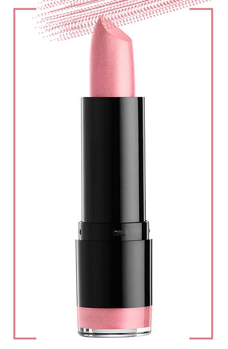 Best NYX Lipsticks Colors: NYX Round Case Lipstick in Strawberry Milk
