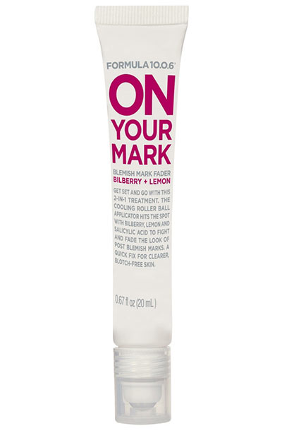 Best Acne Spot Treatments to Get Rid of Pimples: Formula 10.0.6 On Your Mark Blemish Mark Fader