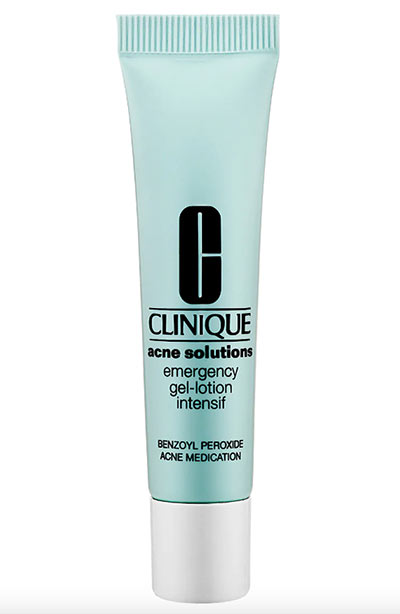 Best Benzoyl Peroxide Products for Acne: Clinique Acne Solutions Emergency Gel-Lotion