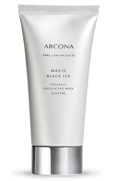 Best Charcoal Face Masks: Arcona Magic Black Ice Exfoliating Mask