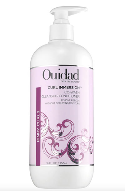 Best Cleansing Conditioners to Try Co-Washing Hair/ the No-Poo Method: Ouidad Curl Immersion Co-Wash Cleansing Conditioner