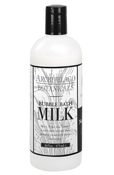 Best Milk Bath Products: Archipelago Botanicals Milk Bubble Bath