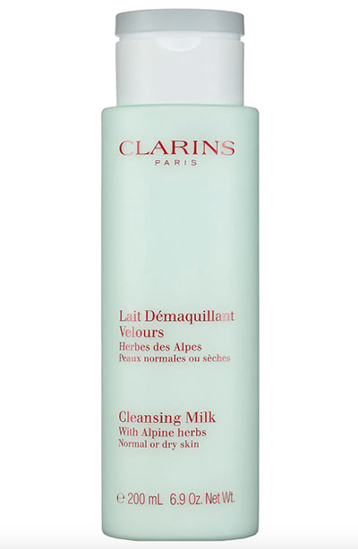 Best Milk Cleansers: Clarins Cleansing Milk with Alpine Herbs