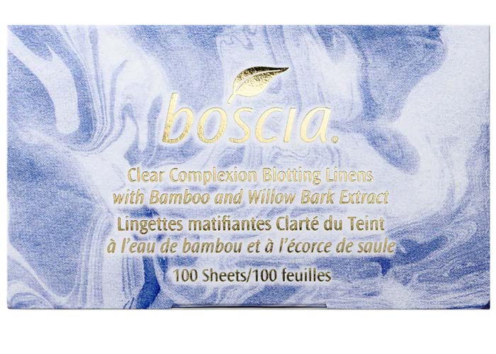 Best Oil Blotting Papers/ Sheets: Boscia Clear Complexion Blotting Linens