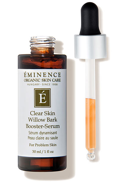 Best Willow Bark Extract Skincare Products: Eminence Organics Clear Skin Willow Bark Booster-Serum