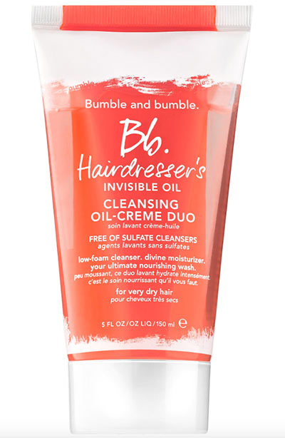 Cleansing Oil Shampoos for Oil-Washing Hair: Bumble & Bumble Hairdresser's Invisible Oil Cleansing Oil-Crème Duo