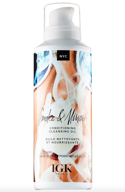 Cleansing Oil Shampoos for Oil-Washing Hair: IGK Smoke & Mirrors Conditioning Cleansing Oil