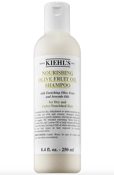 Cleansing Oil Shampoos for Oil-Washing Hair: Kiehl’s Since 1851 Nourishing Olive Fruit Oil Shampoo