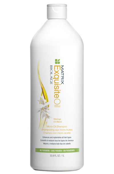 Cleansing Oil Shampoos for Oil-Washing Hair: Matrix Biolage ExquisiteOil Micro-Oil Shampoo