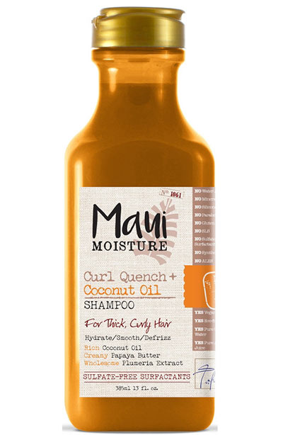 Cleansing Oil Shampoos for Oil-Washing Hair: Maui Moisture Curl Quench + Coconut Oil Shampoo