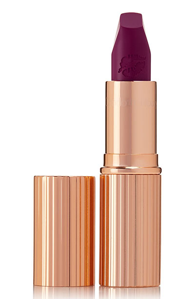 Best Fall Lipstick Colors: Charlotte Tilbury Fall Lip Color in Hel's Bells