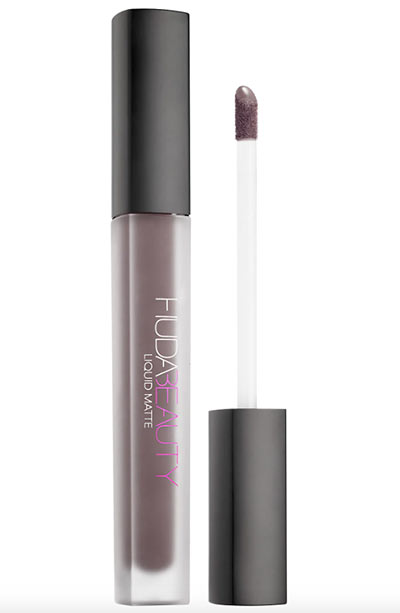 Best Fall Lipstick Colors: Huda Beauty Fall Lip Color in Silver Fox