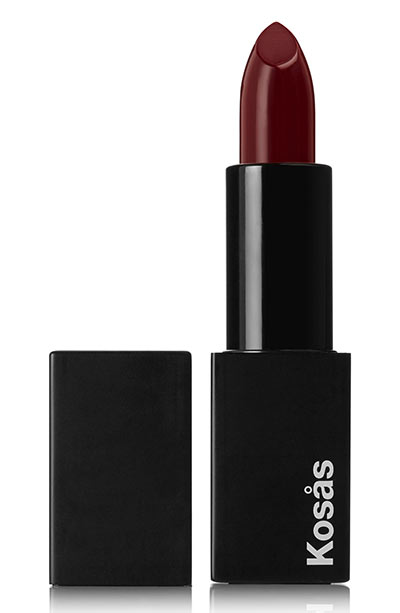 Best Fall Lipstick Colors: Kosas Fall Lip Color in Darkroom