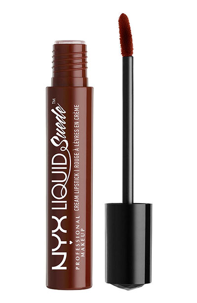 Best Fall Lipstick Colors: NYX Fall Lip Color in Club Hopper