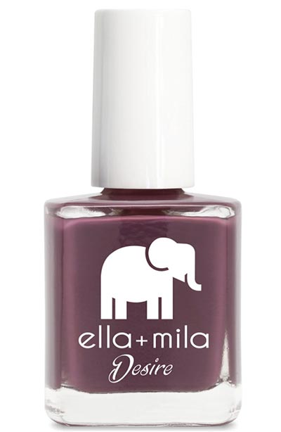 Best Fall Nail Colors: Ella+Mila Fall Nail Polish Color in La Vie En Rose