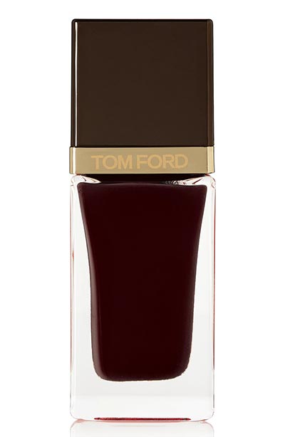 Best Fall Nail Colors: Tom Ford Fall Nail Polish Color in Black Cherry
